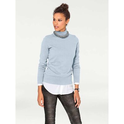 heine Rollkragenpullover bleu 44 female heine Rollkragenpullover bleu 44 female