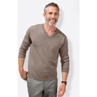 marco donati V-Ausschnitt-Pullover natur-meliert 60 female marco donati V-Ausschnitt-Pullover natur-meliert 60 female