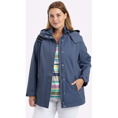 sheego Übergangsjacke rauchblau 56 female sheego Übergangsjacke rauchblau 56 female
