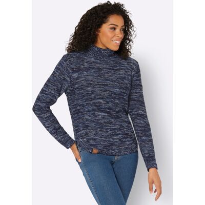 Witt Pullover marine-meliert 40 female Witt Pullover marine-meliert 40 female