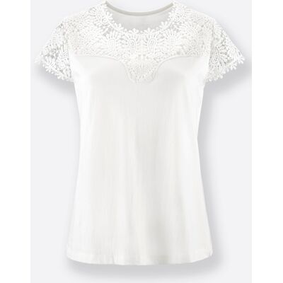 Witt Spitzenshirt wollweiß 48 female Witt Spitzenshirt wollweiß 48 female