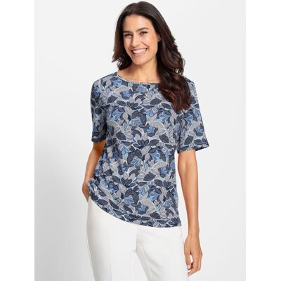 Witt Print-Shirt hellblau-marine-bedruckt 50 female Witt Print-Shirt hellblau-marine-bedruckt 50 female