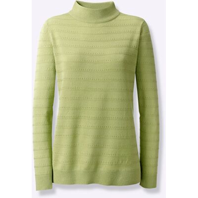 Witt Stehkragenpullover lindgrün 40 female Witt Stehkragenpullover lindgrün 40 female