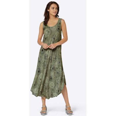 Witt Druckkleid khaki-graphit-bedruckt 36 female Witt Druckkleid khaki-graphit-bedruckt 36 female