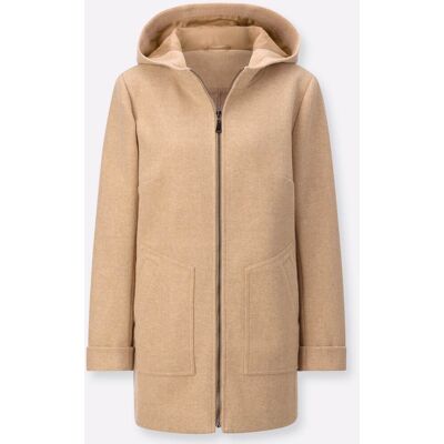 Witt Kapuzenjacke camel-meliert 48 female Witt Kapuzenjacke camel-meliert 48 female