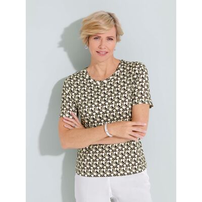 Witt Rundhalsshirt pistazie-marine-bedruckt 50 female Witt Rundhalsshirt pistazie-marine-bedruckt 50 female