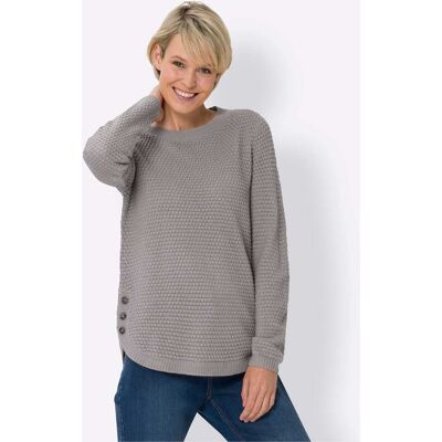 Witt Langarm-Pullover steingrau 44 female Witt Langarm-Pullover steingrau 44 female