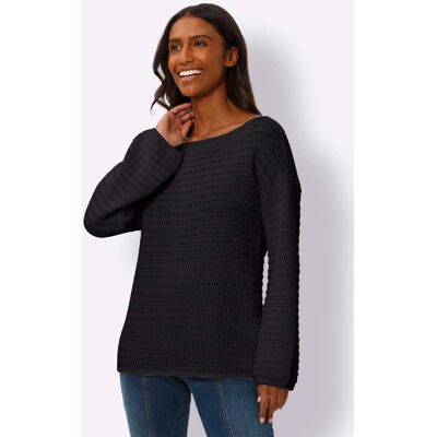 HEINE Damen Pullover - schwarz - Damen - Pullover HEINE Damen Pullover - schwarz - Damen - Pullover