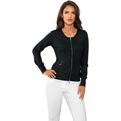 heine Feinstrickjacke schwarz 44 female heine Feinstrickjacke schwarz 44 female