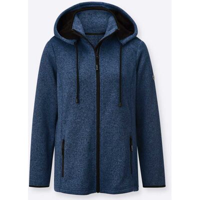 Witt Fleecejacke jeansblau-meliert 36 female Witt Fleecejacke jeansblau-meliert 36 female