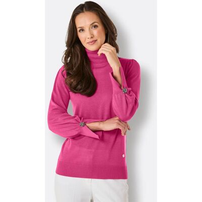 CREATION L PREMIUM Rollkragenpullover fuchsia 40 female CREATION L PREMIUM Rollkragenpullover fuchsia 40 female