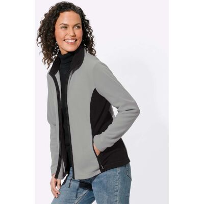 Witt Fleecejacke steingrau-meliert 44 female Witt Fleecejacke steingrau-meliert 44 female
