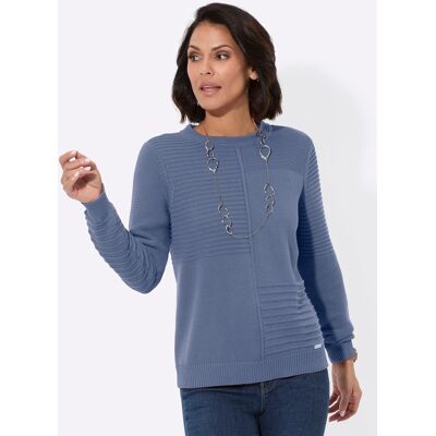 Witt Rundhalspullover taubenblau 36 female Witt Rundhalspullover taubenblau 36 female