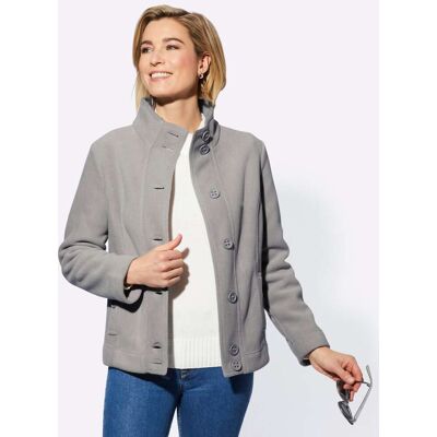 Witt Fleecejacke steingrau-meliert 44 female Witt Fleecejacke steingrau-meliert 44 female