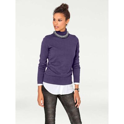 heine Rollkragenpullover pflaume 36 female heine Rollkragenpullover pflaume 36 female