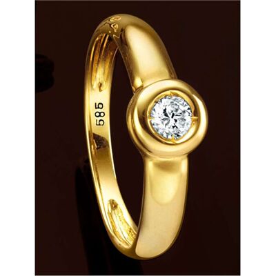 Witt Fingerring Gelbgold 585 19 female Witt Fingerring Gelbgold 585 19 female