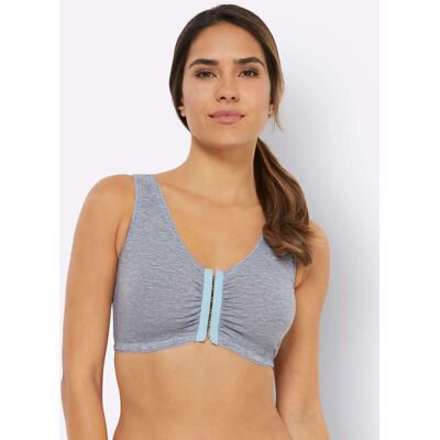 wäschepur Bustier 3x grau-melange 48/50 female wäschepur Bustier 3x grau-melange 48/50 female