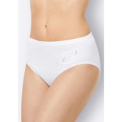 NINA VON C. Hüftslip 3er-Pack weiß Damen Unterhosen - Underwear NINA VON C. Hüftslip 3er-Pack weiß Damen Unterhosen - Underwear