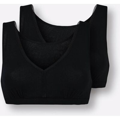 wäschepur Bustier schwarz 46 female wäschepur Bustier schwarz 46 female