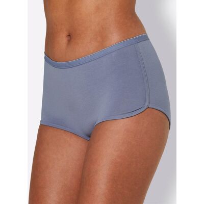 Witt Hipster 2x taubenblau-bedruckt + 1x taubenblau 36/38 female Witt Hipster 2x taubenblau-bedruckt + 1x taubenblau 36/38 female