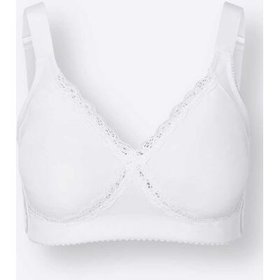 Witt Minimizer-BH ohne Bügel weiß 80B female Witt Minimizer-BH ohne Bügel weiß 80B female