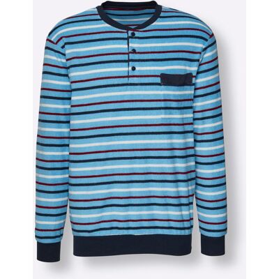 KINGsCLUB Schlafanzug blau-gestreift 44/46 male KINGsCLUB Schlafanzug blau-gestreift 44/46 male
