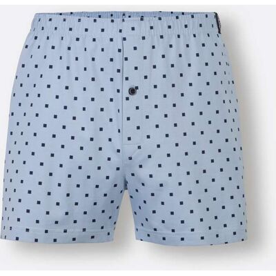 Witt Boxershorts bleu-bedruckt + marine-kariert 9 male Witt Boxershorts bleu-bedruckt + marine-kariert 9 male