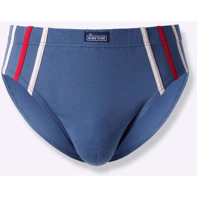 KINGsCLUB Slip 3x jeansblau + 2x himmelblau 6 male KINGsCLUB Slip 3x jeansblau + 2x himmelblau 6 male