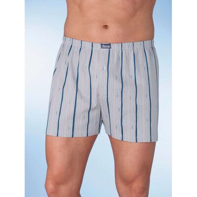 KINGsCLUB Boxershorts hellgrau-bedruckt 5 male KINGsCLUB Boxershorts hellgrau-bedruckt 5 male