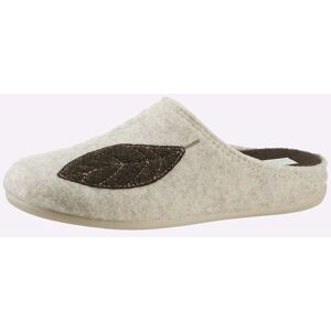 WALDLÄUFER Damen Gr. 40 Beige Filz - Hausschuhe WALDLÄUFER Damen Gr. 40 Beige Filz - Hausschuhe