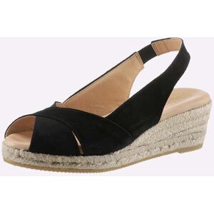 Heine Leder & Veloursleder Sandalen - Modisch, Metallic Optik - Schuhe Heine Leder & Veloursleder Sandalen - Modisch, Metallic Optik - Schuhe