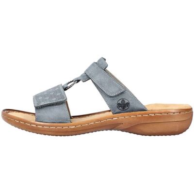 Rieker Pantolette hellblau 40 female Rieker Pantolette hellblau 40 female