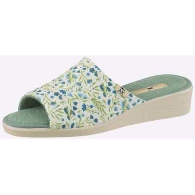 Witt Pantolette bleu-bedruckt 36 female Witt Pantolette bleu-bedruckt 36 female