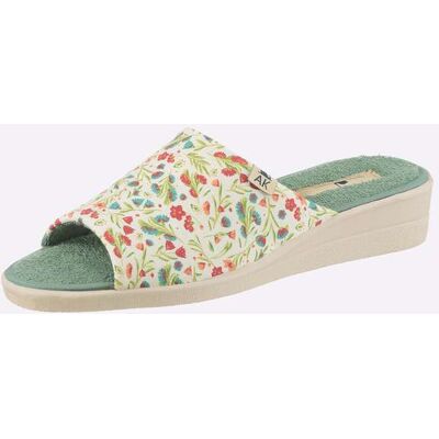 Witt Pantolette rot-bedruckt 36 female Witt Pantolette rot-bedruckt 36 female