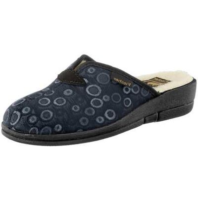 Fischer Pantoffel grau-blau 37 female Fischer Pantoffel grau-blau 37 female