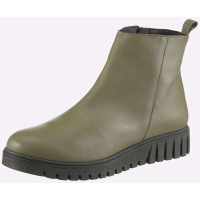 heine Stiefelette khaki 36 female heine Stiefelette khaki 36 female