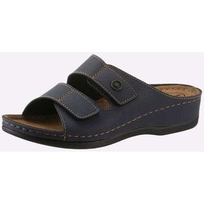 Franken Schuhe Pantolette dunkelblau 37 female Franken Schuhe Pantolette dunkelblau 37 female