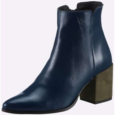 heine Stiefelette marine-grün 35 female heine Stiefelette marine-grün 35 female