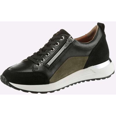heine Sneaker schwarz-khaki 41 female heine Sneaker schwarz-khaki 41 female