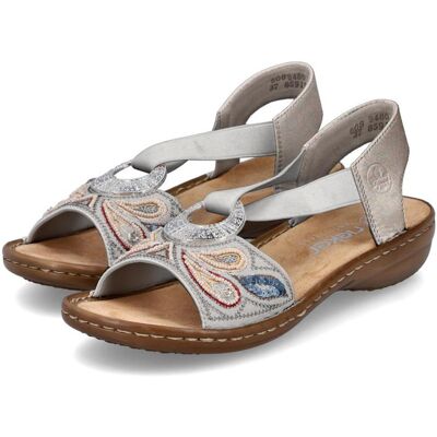 Rieker Sandalette hellgrau 40 female Rieker Sandalette hellgrau 40 female