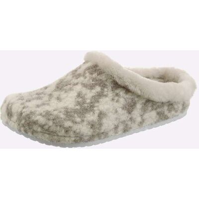 Mubb Pantoffel grau-gemustert 38 female Mubb Pantoffel grau-gemustert 38 female