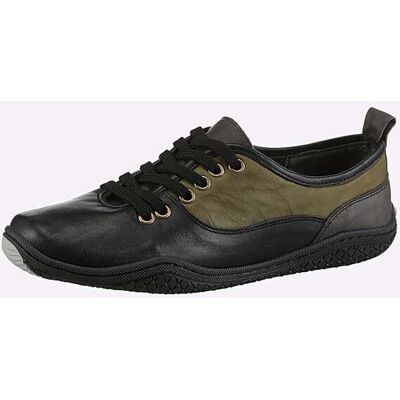 Gemini Schnürschuh schwarz-khaki 40 female Gemini Schnürschuh schwarz-khaki 40 female
