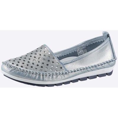 Gemini Slipper eisblau-meliert 38 female Gemini Slipper eisblau-meliert 38 female