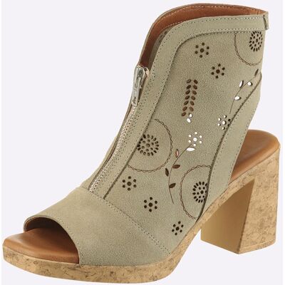 heine Sandalette khaki 36 female heine Sandalette khaki 36 female