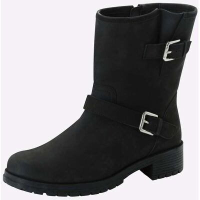sheego Bikerboots schwarz 44 female sheego Bikerboots schwarz 44 female
