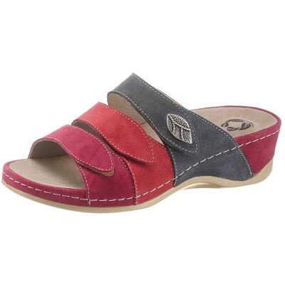 Mubb Pantolette rot-grau 42 female Mubb Pantolette rot-grau 42 female