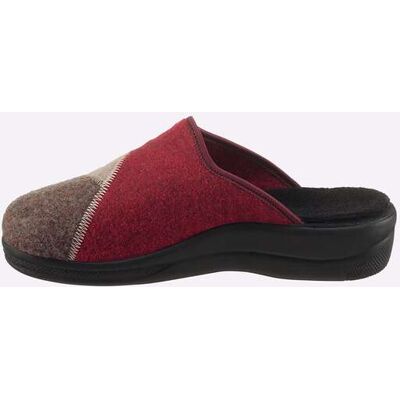 Witt Pantoffel beige-rot 36 female Witt Pantoffel beige-rot 36 female