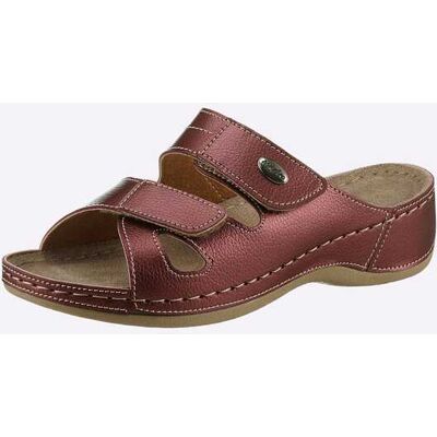 airsoft comfort+ Pantolette bordeaux-metallic 37 female airsoft comfort+ Pantolette bordeaux-metallic 37 female