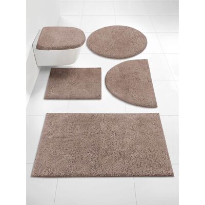 Grund Badematte taupe 75 cm - rund unisex Grund Badematte taupe 75 cm - rund unisex