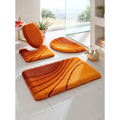 Hagemann Badematte terra-vanille-gemustert 60x90 cm - Badematte unisex Hagemann Badematte terra-vanille-gemustert 60x90 cm - Badematte unisex
